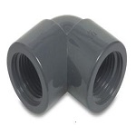 Pond Metric PVC-U Threaded Elbows